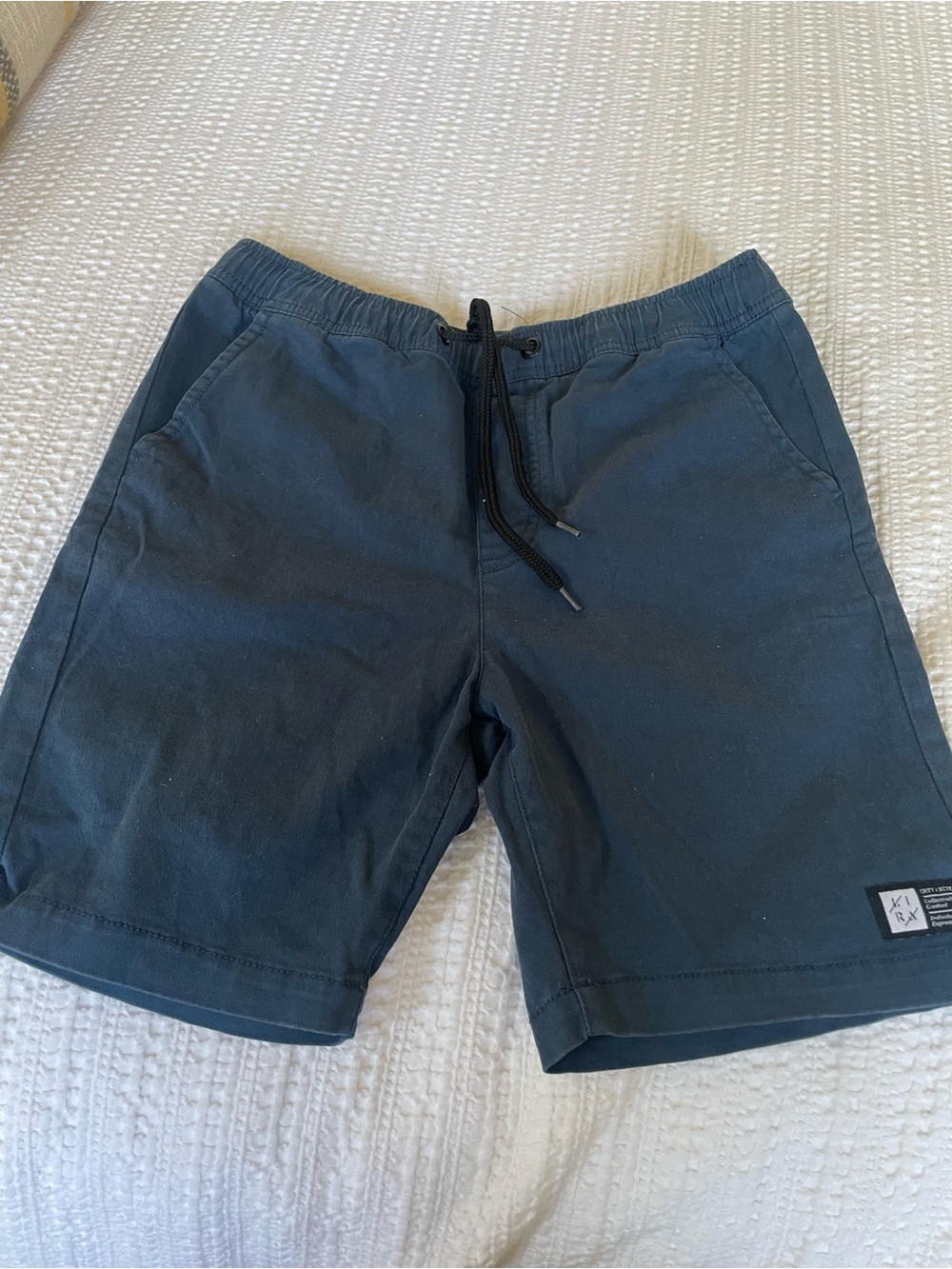 Kirra Boy’s Navy Athletic Drawstring Shorts